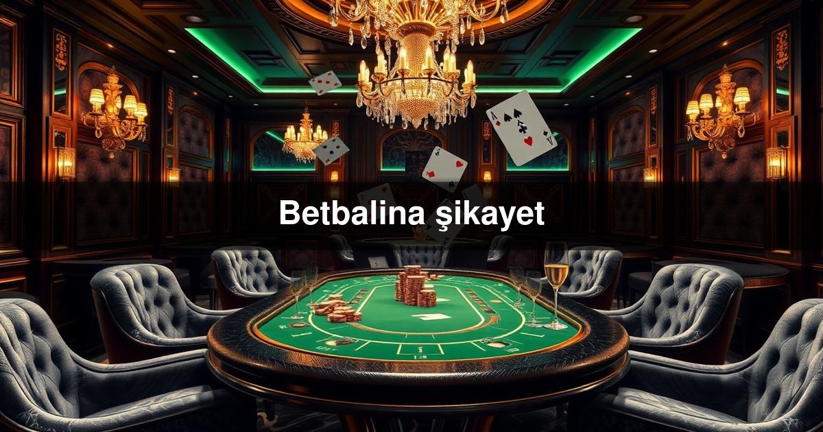 Betbalina şikayet